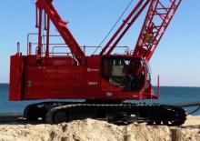 Верижни кранове - решетъчна стрела Manitowoc 8500-1