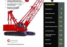 Верижни кранове - решетъчна стрела Manitowoc 8500 E
