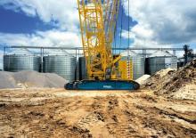 Верижни кранове - решетъчна стрела Demag CC 2400-1
