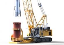 Верижни кранове - решетъчна стрела Liebherr HS 8050 HD