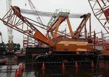 Верижни кранове - решетъчна стрела Hitachi KH 850-3