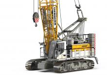 Верижни кранове - решетъчна стрела Liebherr LR 1100.1 