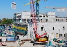 Верижни кранове - решетъчна стрела Liebherr LR 1130