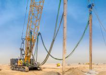 Верижни кранове - решетъчна стрела Liebherr LR 1130.1