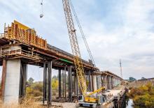 Верижни кранове - решетъчна стрела Liebherr LR 1160.1