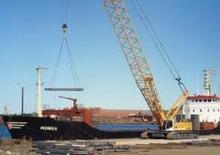 Верижни кранове - решетъчна стрела Liebherr LR 1200