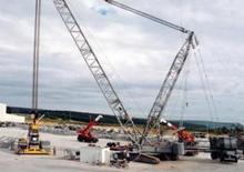 Верижни кранове - решетъчна стрела Liebherr LR 1350/1