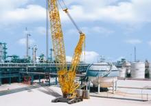 Верижни кранове - решетъчна стрела Liebherr LR 1500