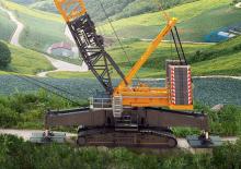 Верижни кранове - решетъчна стрела Liebherr LR 1700-1.0W