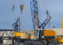 Верижни кранове - решетъчна стрела BAUER Group MC 76