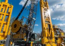 Верижни кранове - решетъчна стрела BAUER Group MC 96