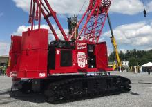 Верижни кранове - решетъчна стрела Manitowoc MLC100-1
