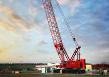 Верижни кранове - решетъчна стрела Manitowoc MLC150-1
