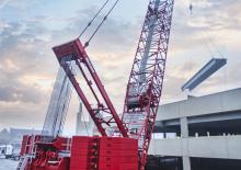 Верижни кранове - решетъчна стрела Manitowoc MLC300