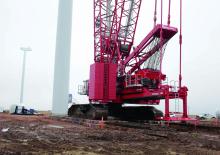 Верижни кранове - решетъчна стрела Manitowoc MLC650