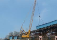 Верижни кранове - решетъчна стрела XCMG QUY250