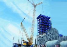 Верижни кранове - решетъчна стрела XCMG QUY700
