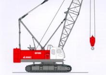 Верижни кранове - решетъчна стрела Fuwa QUY80B