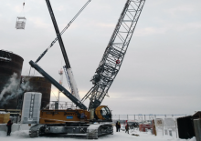 Верижни кранове - решетъчна стрела Sany SCA2600A