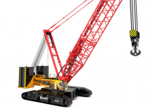 Верижни кранове - решетъчна стрела Sany SCC12500A