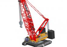 Верижни кранове - решетъчна стрела Sany SCC2800A