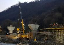 Верижни кранове - телескопична стрела Sennebogen 633E