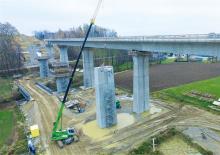 Верижни кранове - телескопична стрела Sennebogen 643E