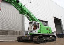 Верижни кранове - телескопична стрела Sennebogen 653 R