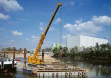 Верижни кранове - телескопична стрела Liebherr LTR 1100