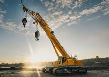 Верижни кранове - телескопична стрела Liebherr LTR 1150