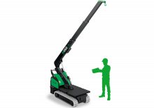 Верижни кранове - телескопична стрела BG Lift M 060 Li-ion