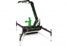 Верижни кранове - телескопична стрела BG Lift M 400 Li-ion
