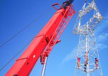 Верижни кранове - телескопична стрела Sany SCC250TB