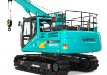 Верижни кранове - телескопична стрела Sunward SWTC10