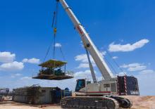 Верижни кранове - телескопична стрела Link-Belt TCC-1200