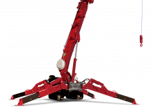 Верижни кранове - телескопична стрела UNIC URW-806-3