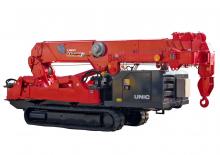 Верижни кранове - телескопична стрела UNIC URW-806