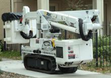 Монтирани на ремаркета повдигачи с подвижна стрела Altec AT37GW