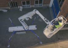 Пълзящи повдигачи с подвижна стрела Falcon Lifts Falcon 380XL Vario 