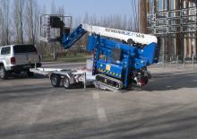 Пълзящи повдигачи с подвижна стрела Ruthmann BLUELIFT SA 16