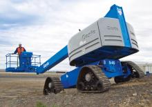 Пълзящи телескопични подемници Genie S-40 TraX