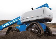 Пълзящи телескопични подемници Genie S-65 TraX