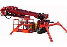 Пълзящи телескопични подемници Platform Basket SPIDER 30 WE