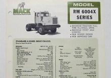 Влекачи Mack RM 6004 X CA49 ET475 4x2
