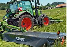 Задно монтиран косачен диск с кондиционер Fendt Slicer 3160 TLX KC
