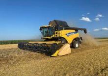 Зърнокомбайн New Holland CR 9080 Raupe