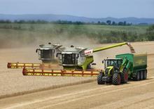 Зърнокомбайн Claas Lexion 750 TerraTrac