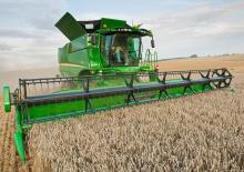 Зърнокомбайни хедър (жатка) John Deere 618PF 