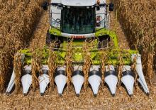 Зърнокомбайни за царевица Claas Corio 690