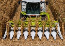 Зърнокомбайни за царевица Claas Corio 870 C